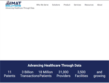Tablet Screenshot of imatsolutions.com